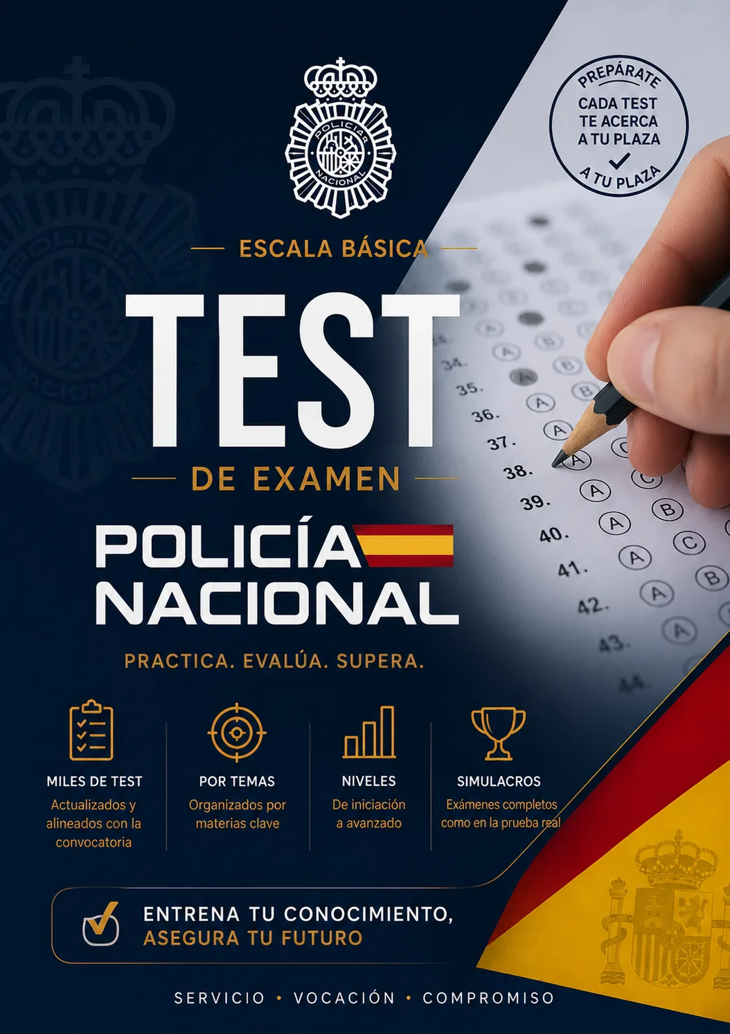 Tests y simulacros